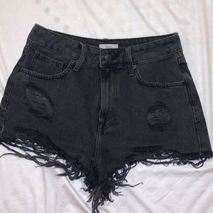 Forever 21 Black Jean Shorts